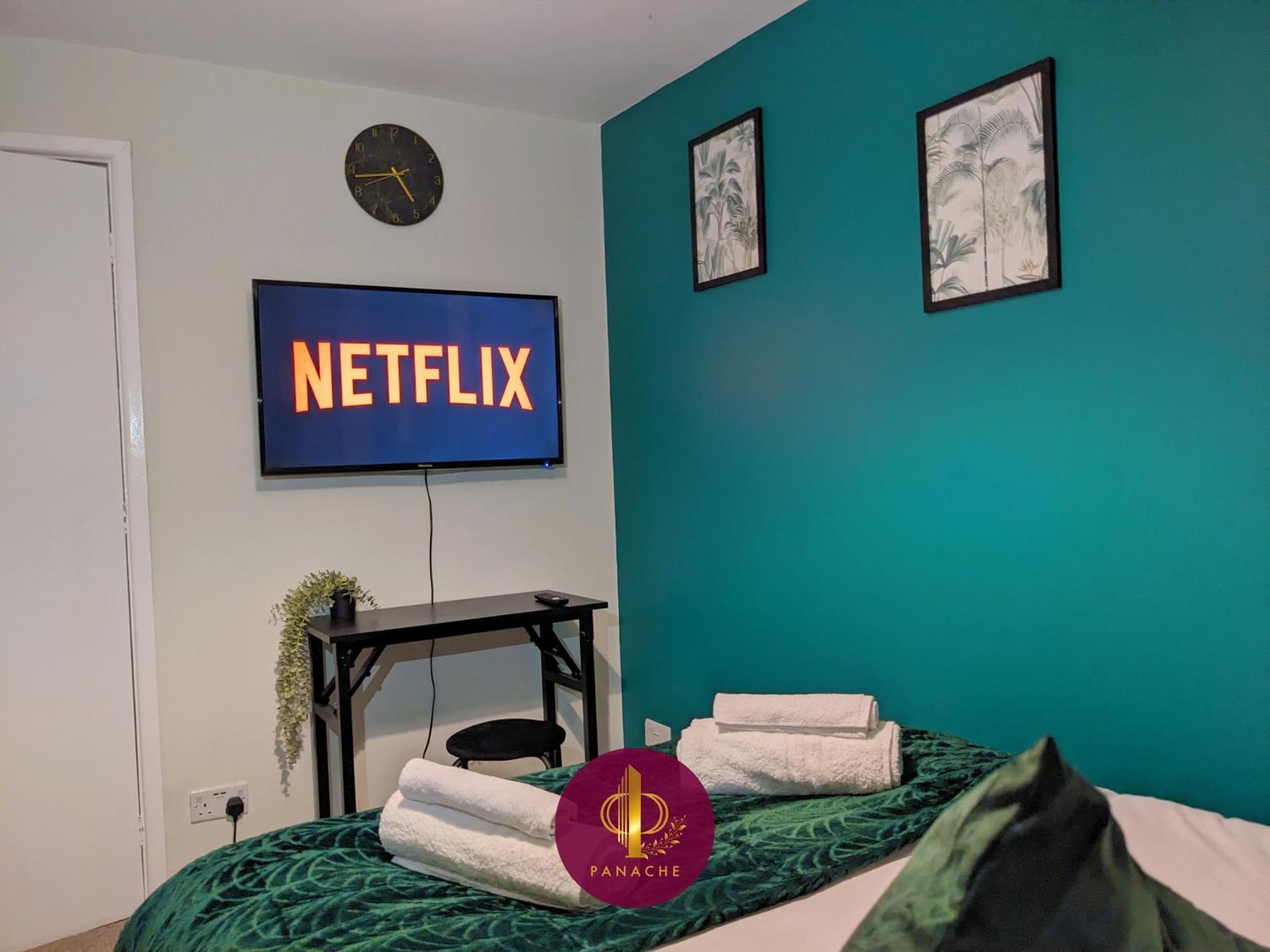 Contractors, Relocators, Free Parking, Wifi, Smart Tvs Apartman Marston Green Kültér fotó