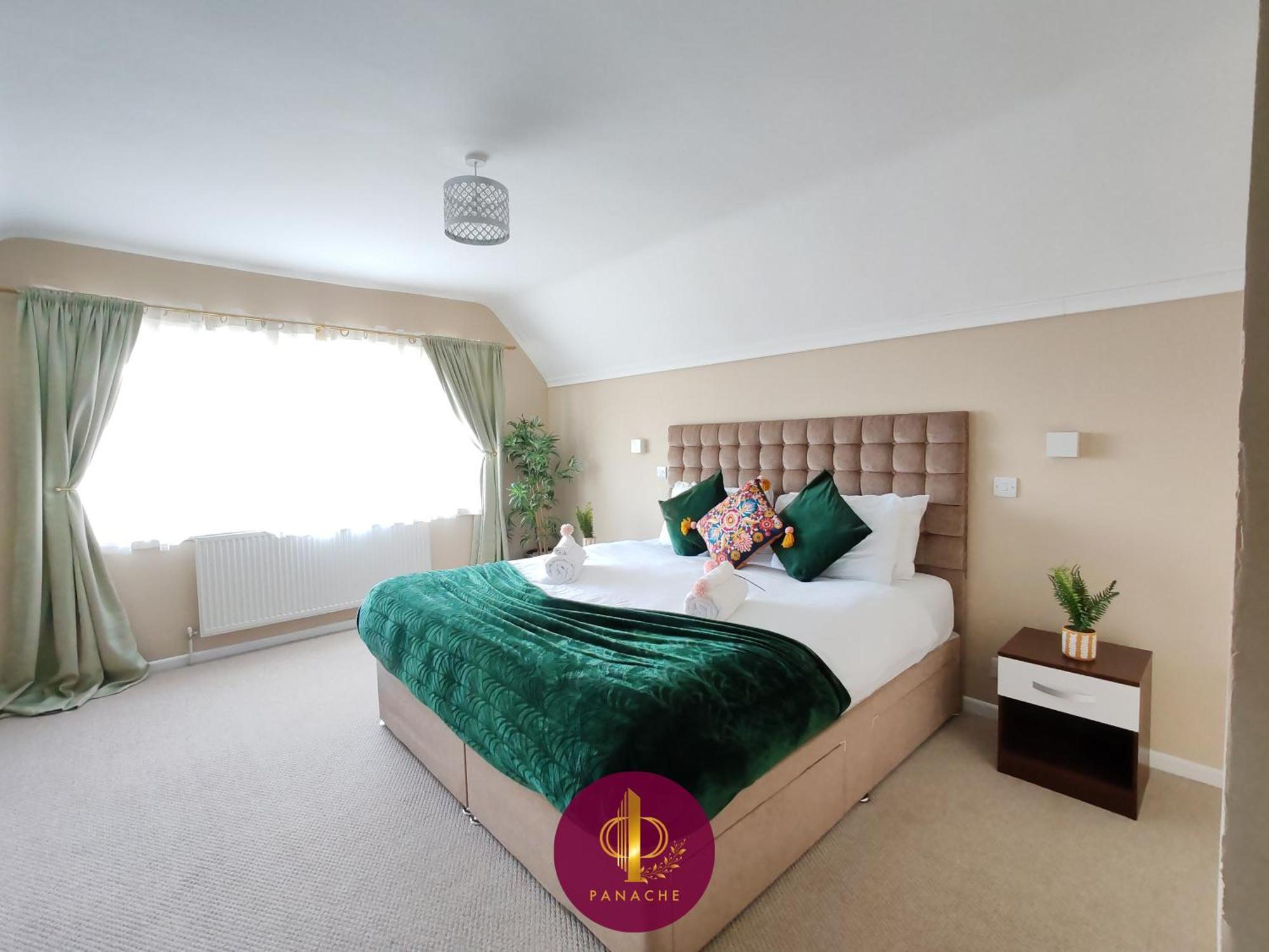 Contractors, Relocators, Free Parking, Wifi, Smart Tvs Apartman Marston Green Kültér fotó